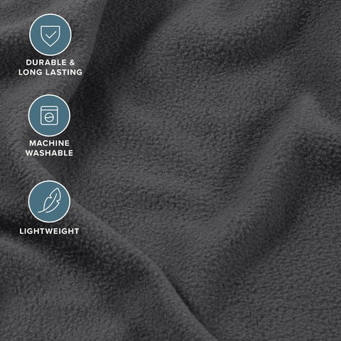 Bare Home two pillowcases stacked showing soft finish and sleep comfort benefit