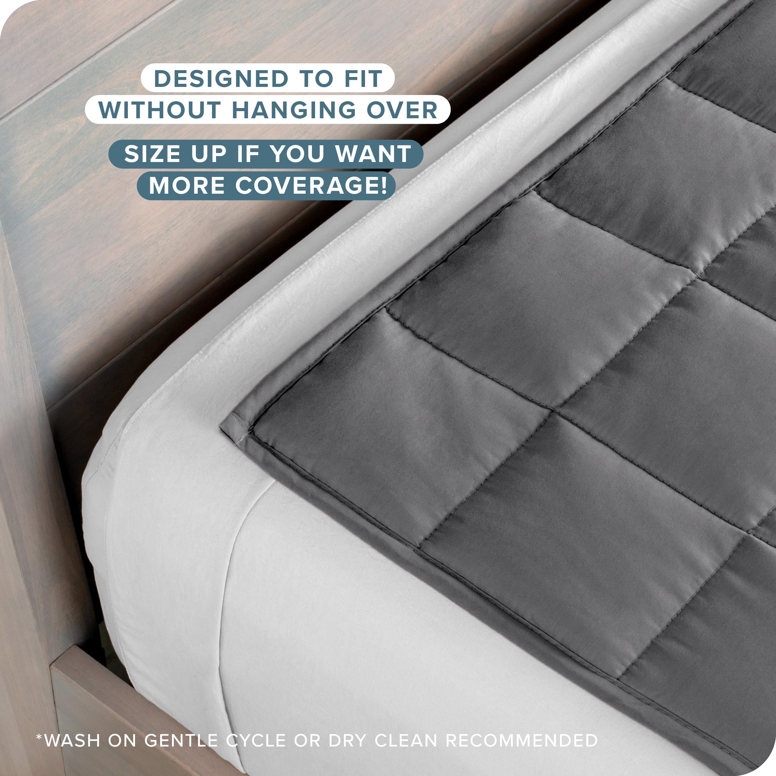 Bare Home detailed shot of quilted pockets ensuring even weight distribution