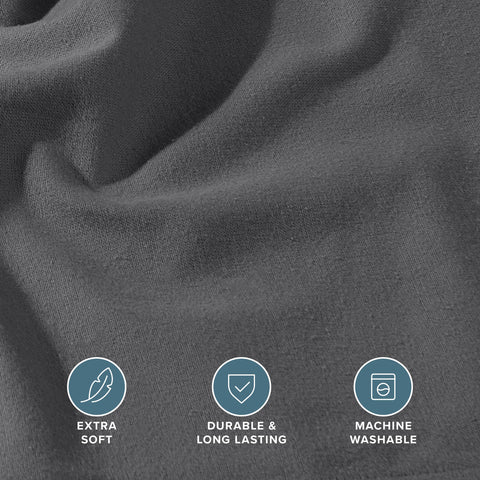 Bare Home sheet on mattress showing depth fit and accurate size comparison