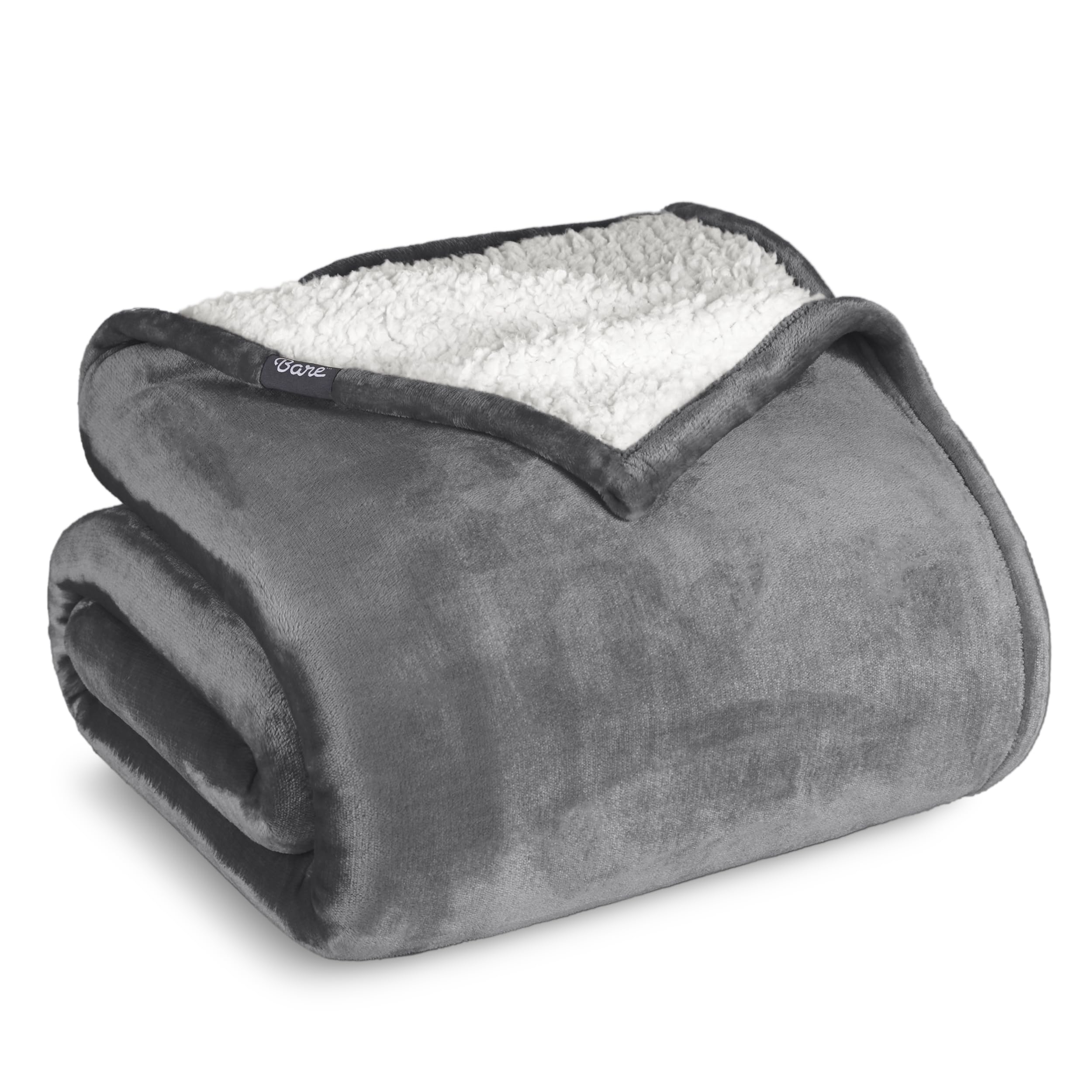 Bare Home blanket on bed showing full coverage and cozy style