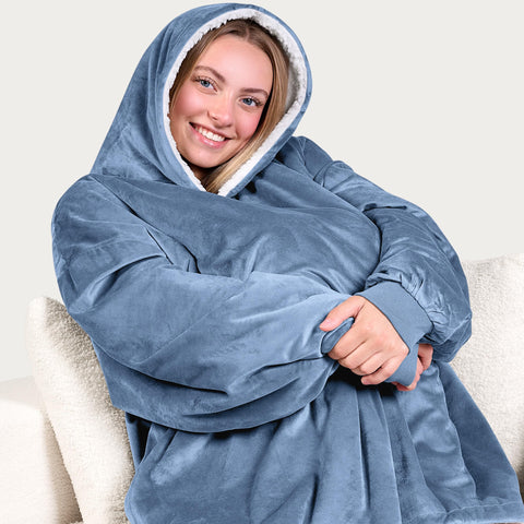 Bare Home sleeve and cuff detail showing roomy, cozy design
