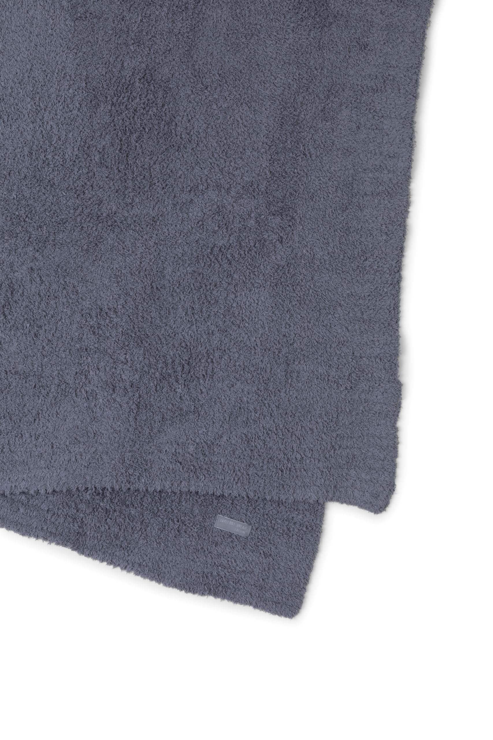 Barefoot Dreams knit close-up detail highlighting soft CozyChic weave and durable finish