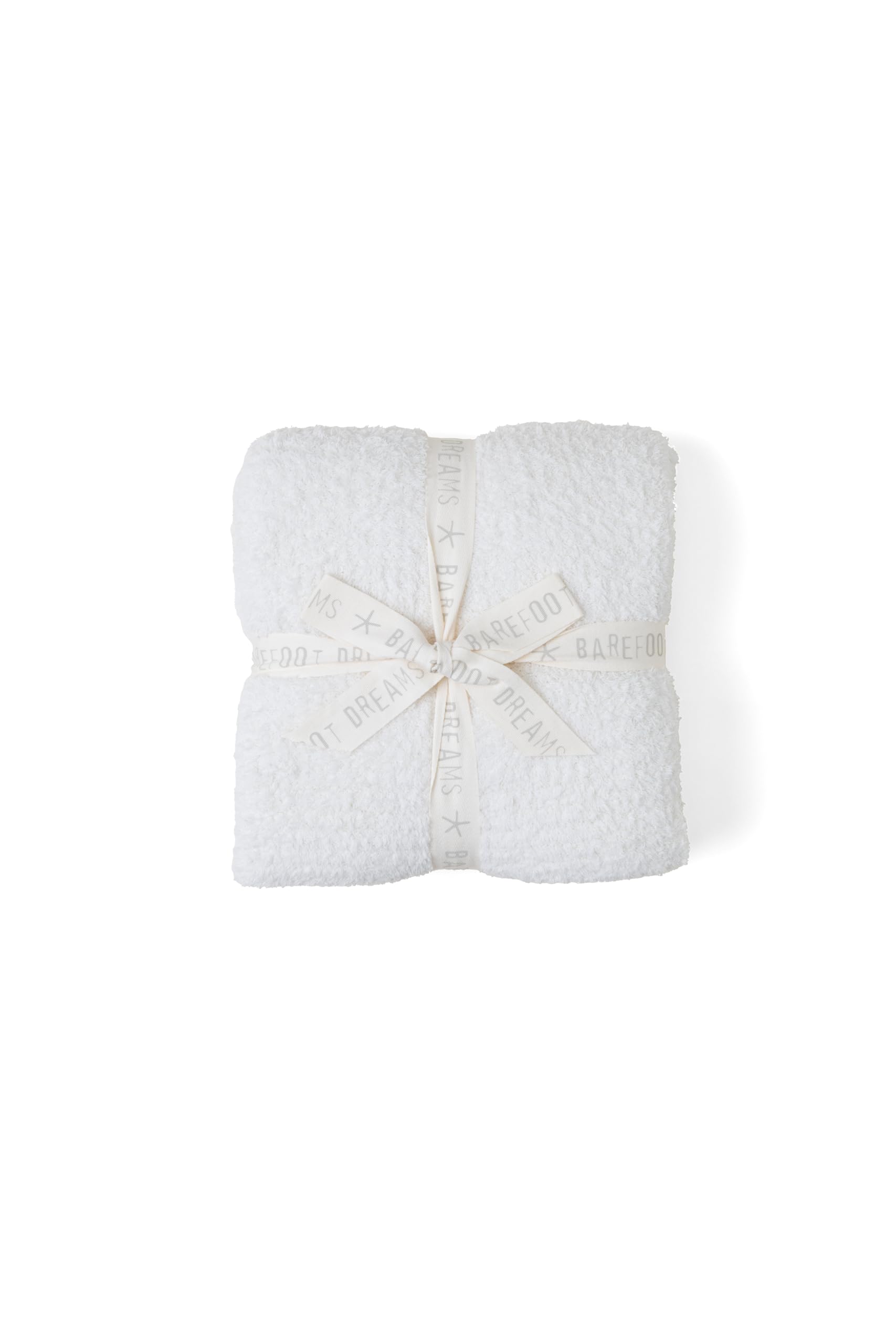 Barefoot Dreams throw front folded showing neat edges and inviting softness