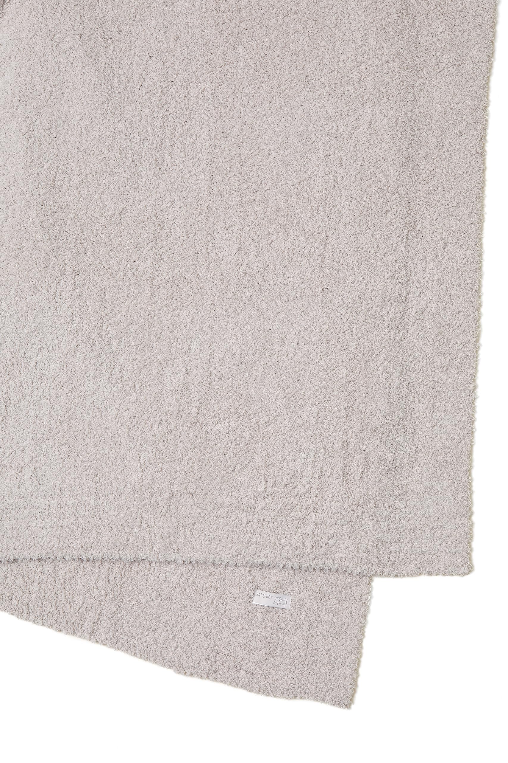 Barefoot Dreams knit detail closeup revealing soft CozyChic texture for comfortable touch