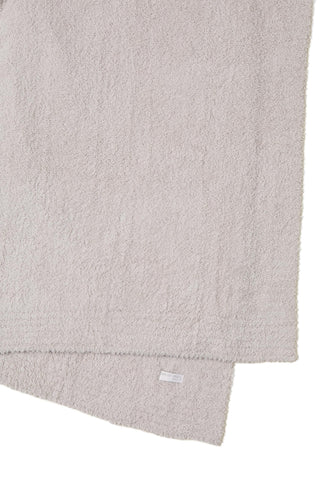 Barefoot Dreams knit detail closeup revealing soft CozyChic texture for comfortable touch