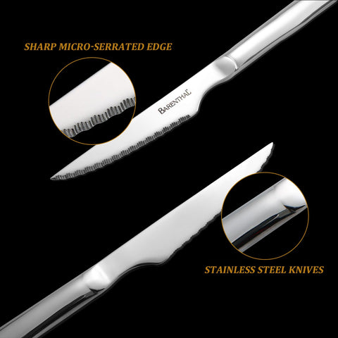 Barenthal triple-riveted handle detail emphasizing strength and balanced grip