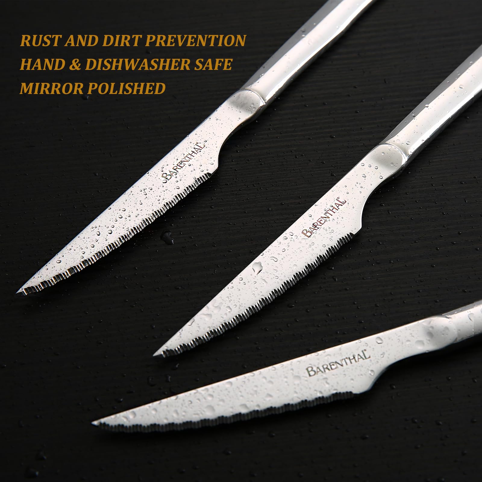 Barenthal knife in hand for scale demonstrating comfortable size and control