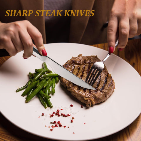 Barenthal slicing steak in use showing precise cutting and easy serving