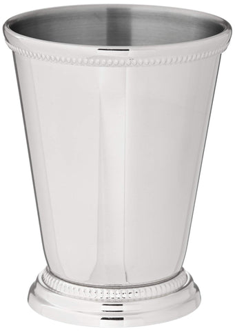 Barfly julep cup front view showing polished finish and presentation benefit