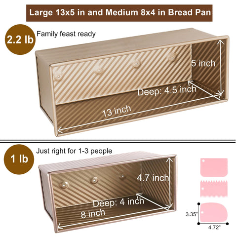 Barlket large 13x5-inch pan with lid at angle, demonstrating sturdy build and even bake