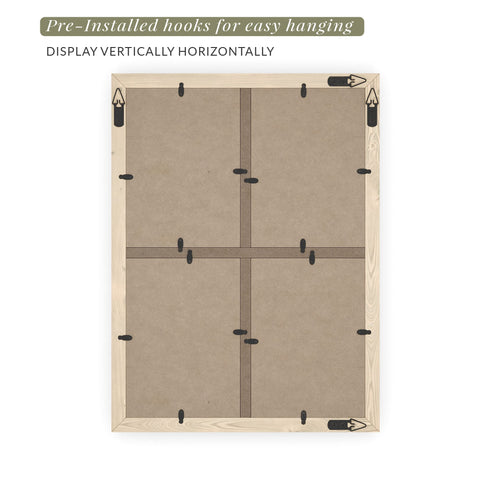 Barnyard Designs back access and hanging hardware for easy installation