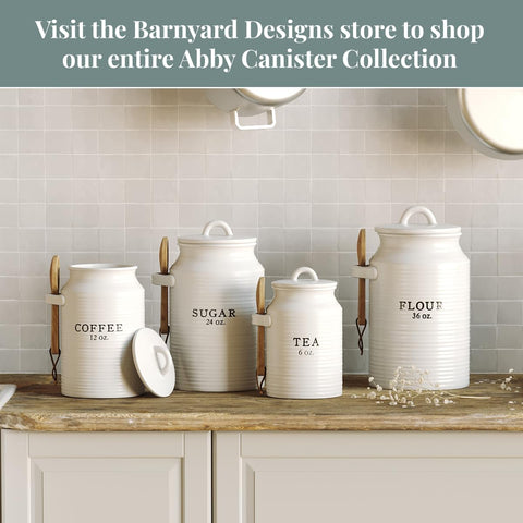 Barnyard Designs vintage-style printed labels for easy ingredient ID