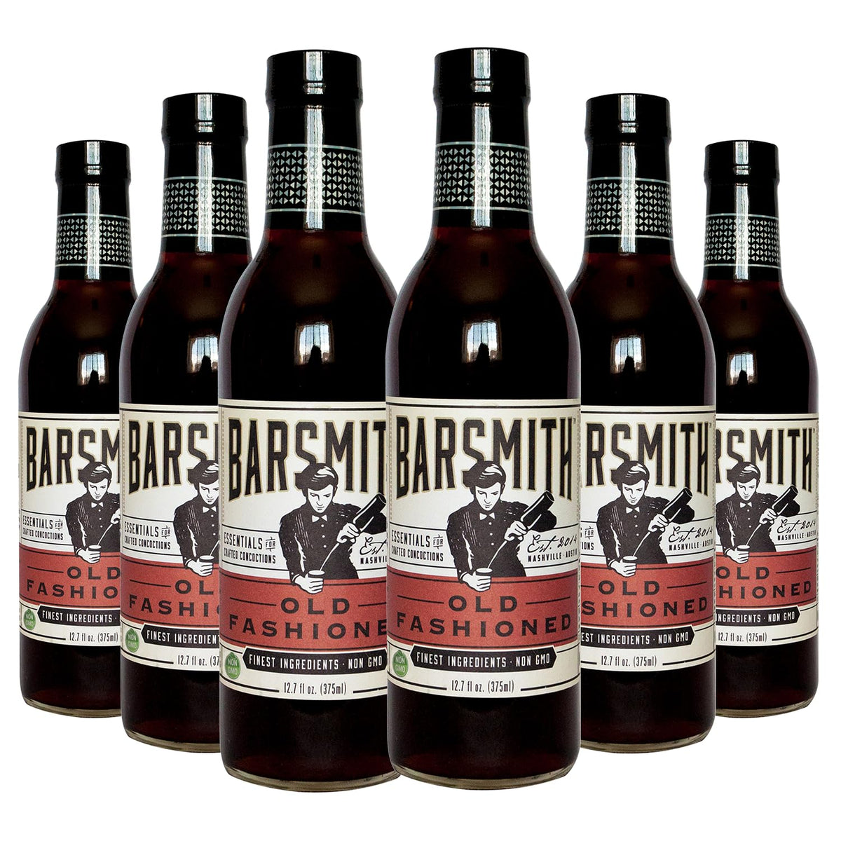 Barsmith front bottle showing label and elegant packaging benefit consistency