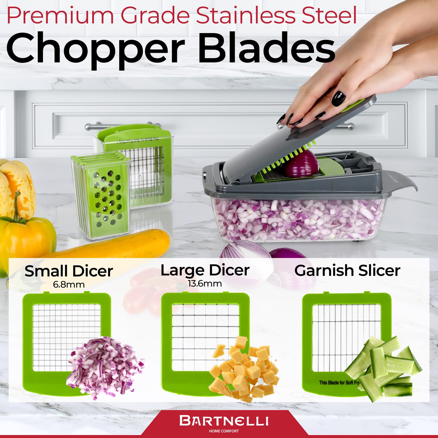 Bartnelli safety holder detail protecting fingers, demonstrates safer slicing