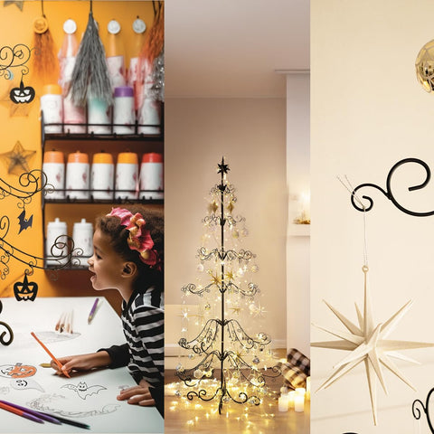 Barton Halloween decor setup showing versatile seasonal use