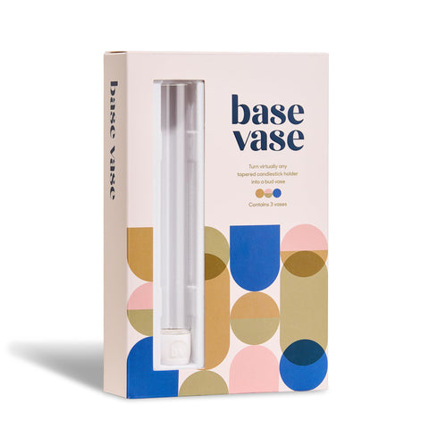 Base Vase glass lip close-up highlighting hand-crafted clarity and elegant narrow mouth