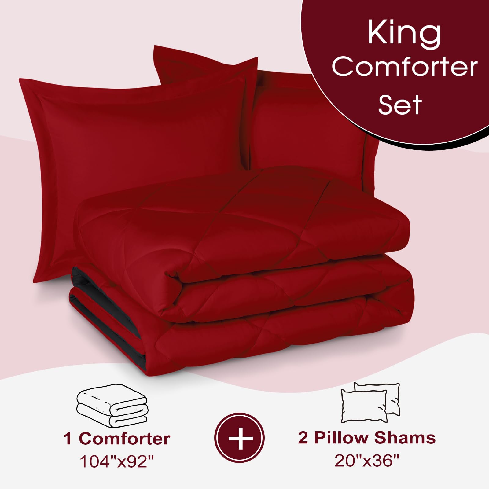 Basic Beyond in-bed lifestyle showing comforter elevating bedroom decor