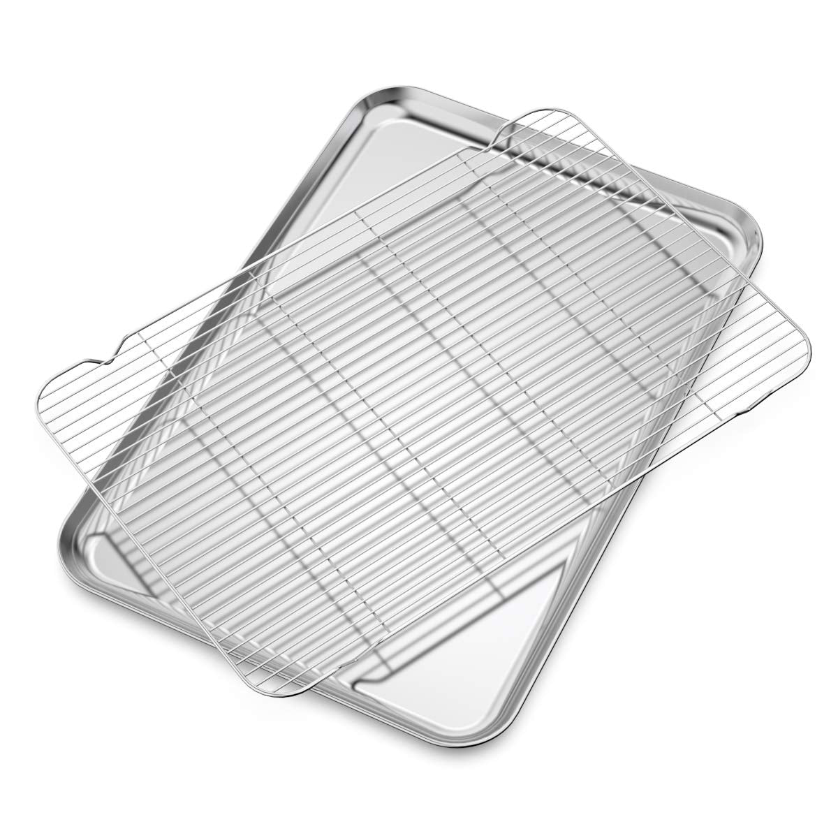 Bastwe close-up mirror finish on tray surface for easy release