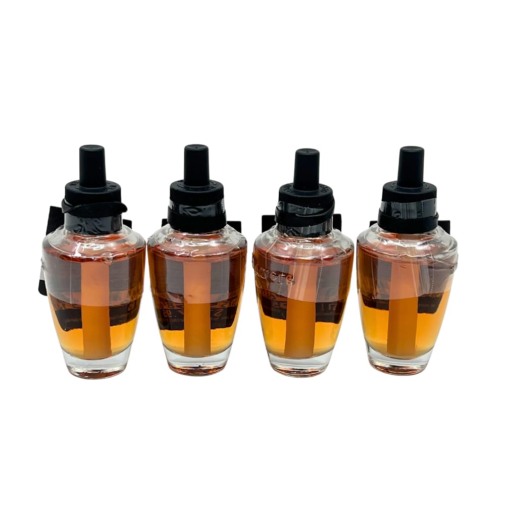 Bath & Body Works Wallflowers refill plugged in a wall unit, dispersing continuous warm aroma