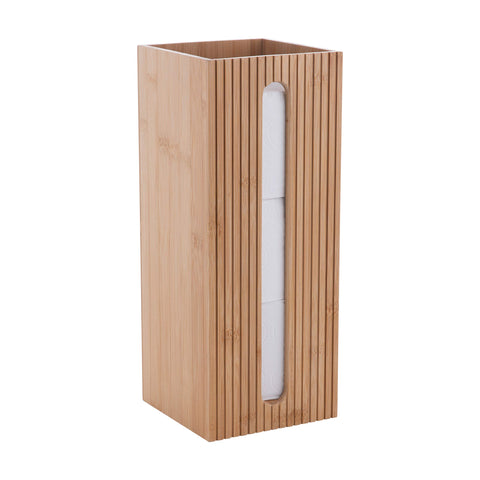 Bath Bliss bamboo close-up of central cutout for quick access and visibility