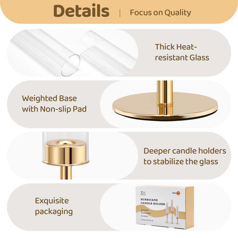 Batoslee matte gold metal base close-up showing stability and rust resistance