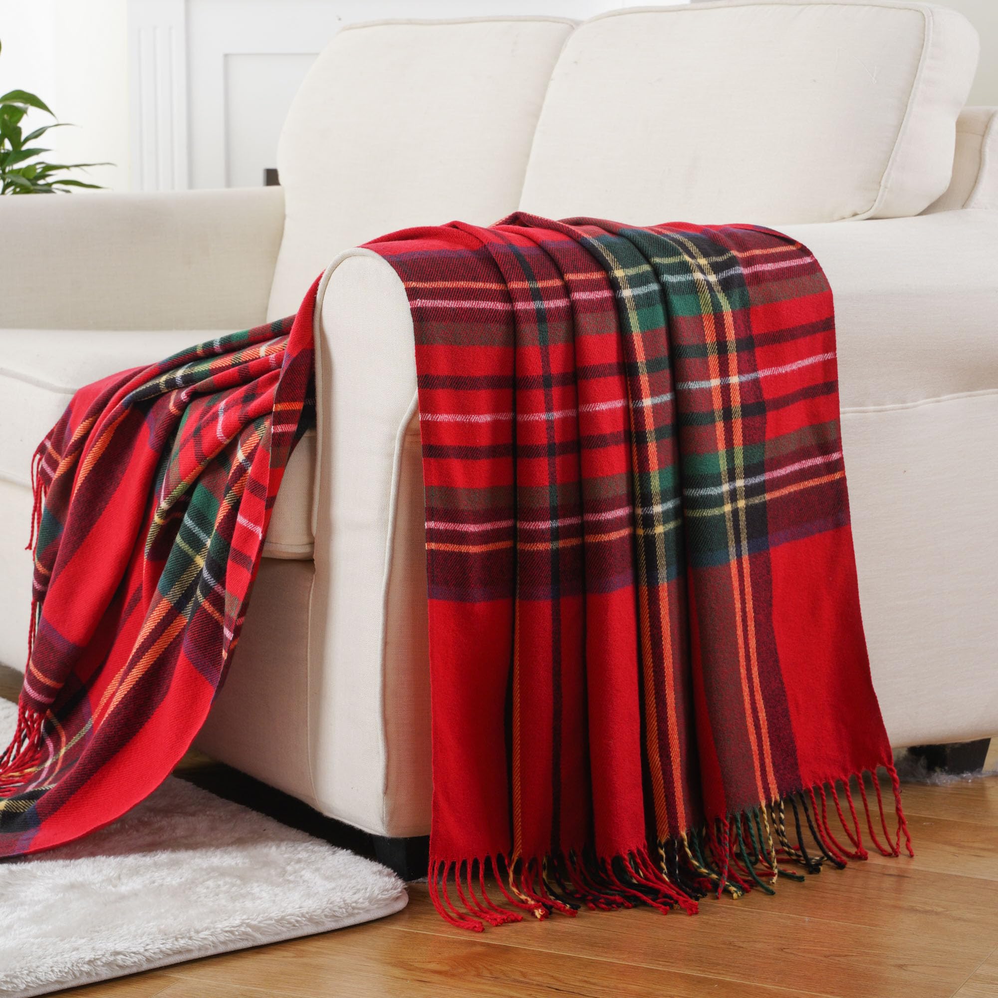 BATTILO HOME person wrapped in throw showing wearable lightweight comfort