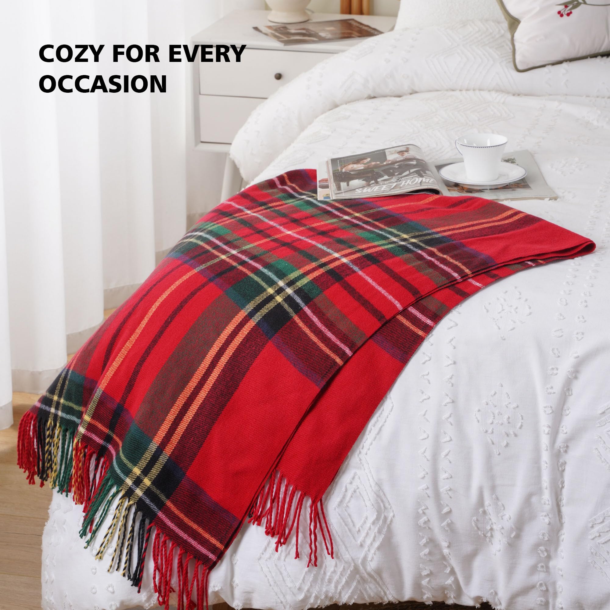 BATTILO HOME ribbon-wrapped throw ready for gifting and presentation