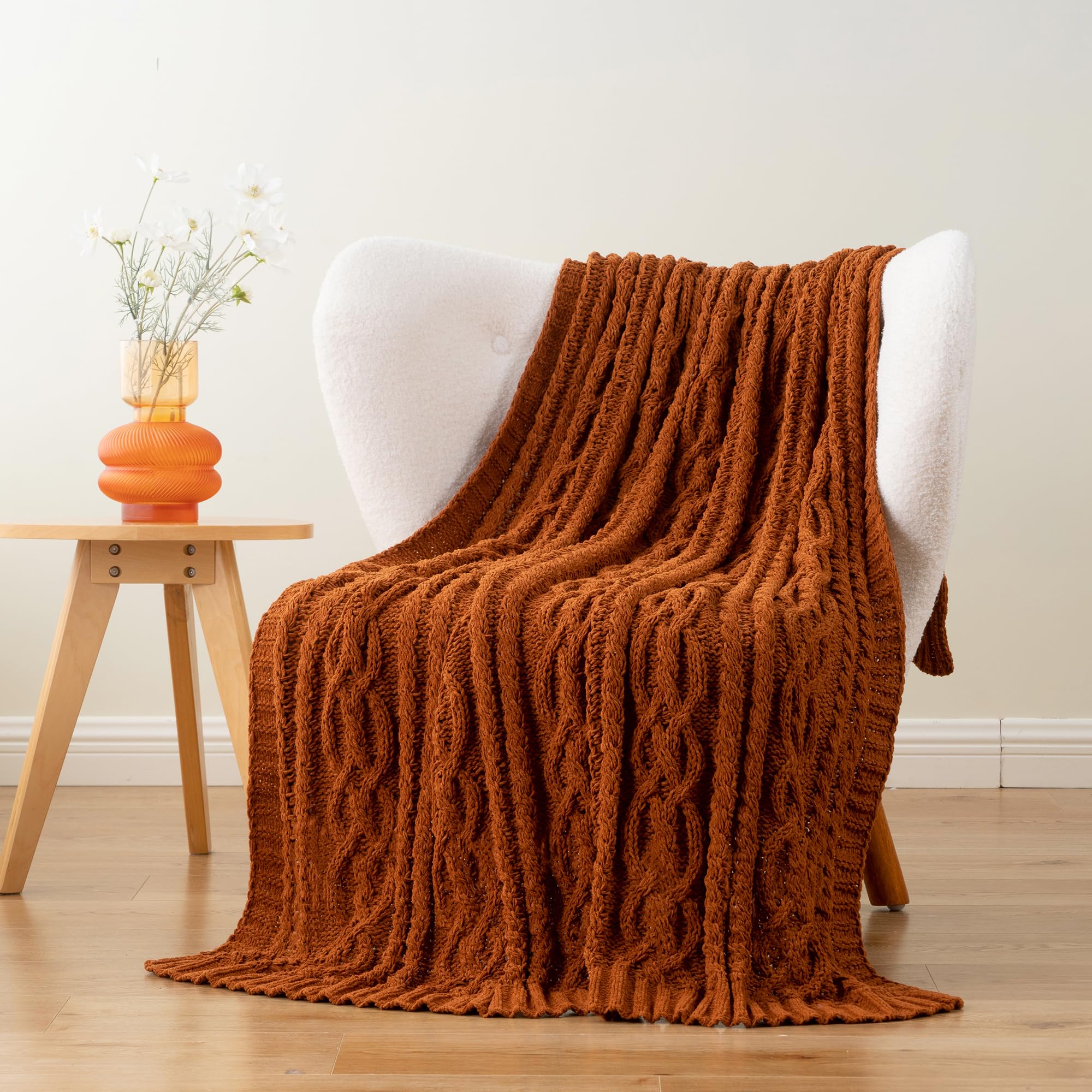 battilo home throw beside ruler showing 51x67 size and scale benefit