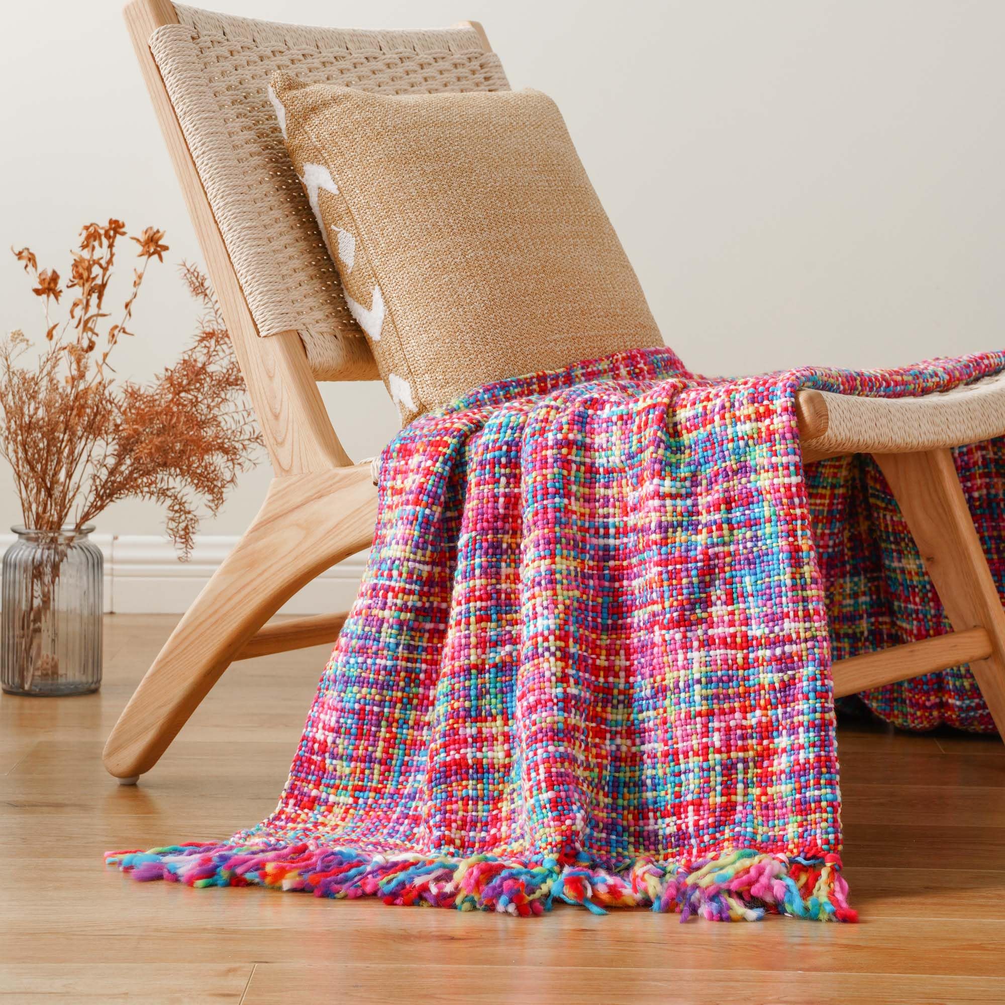 BATTILO HOME tassel fringe close-up showing crafted edge longevity