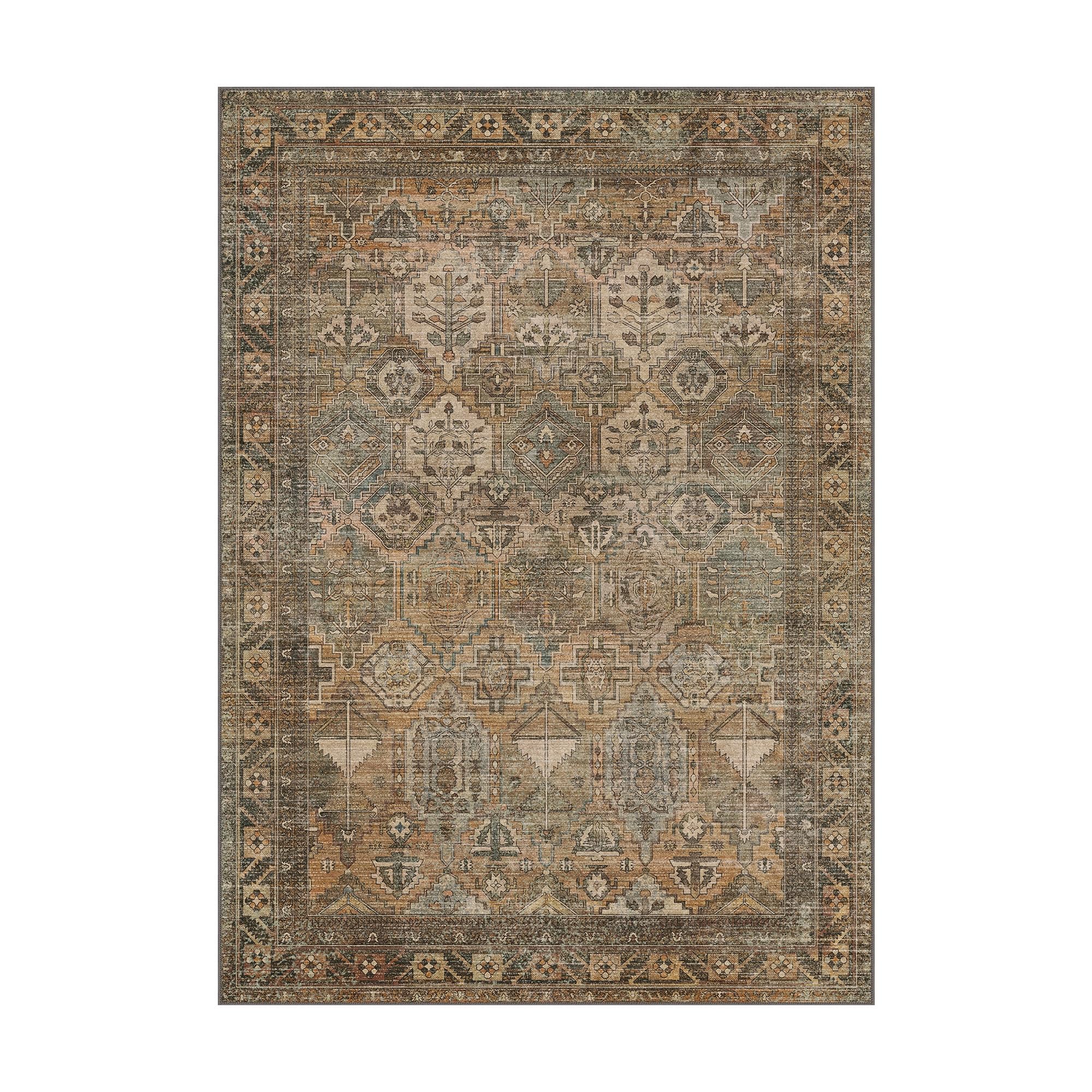 Bavni rug edge and hem finish close-up showing durable stitching and long-lasting wear