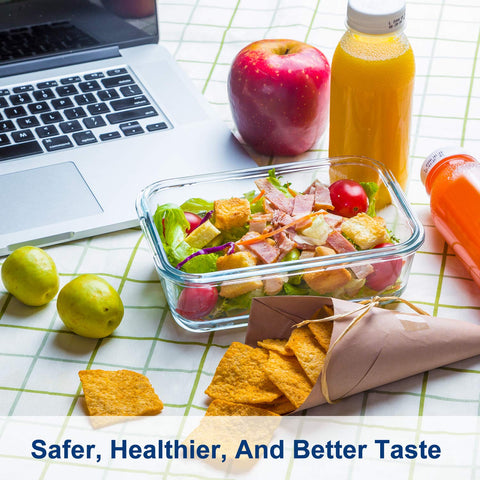 Bayco stacked containers in freezer, space-saving cold storage advantage
