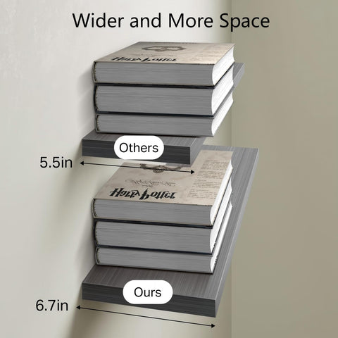 BAYKA bathroom shelf above vanity holding toiletries illustrating compact storage benefit