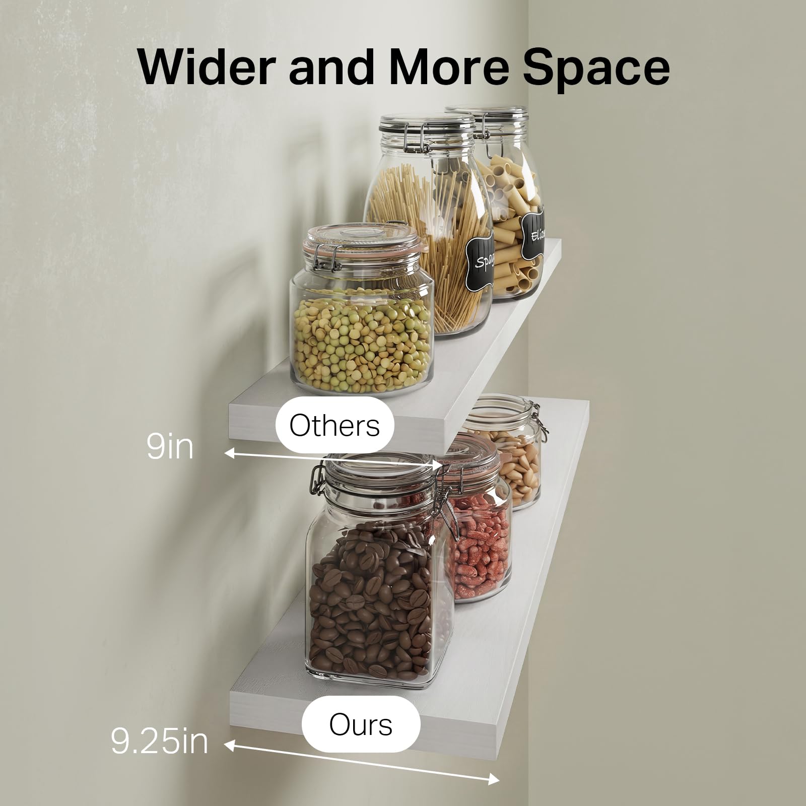 BAYKA included mounting hardware laid out to illustrate straightforward installation benefit