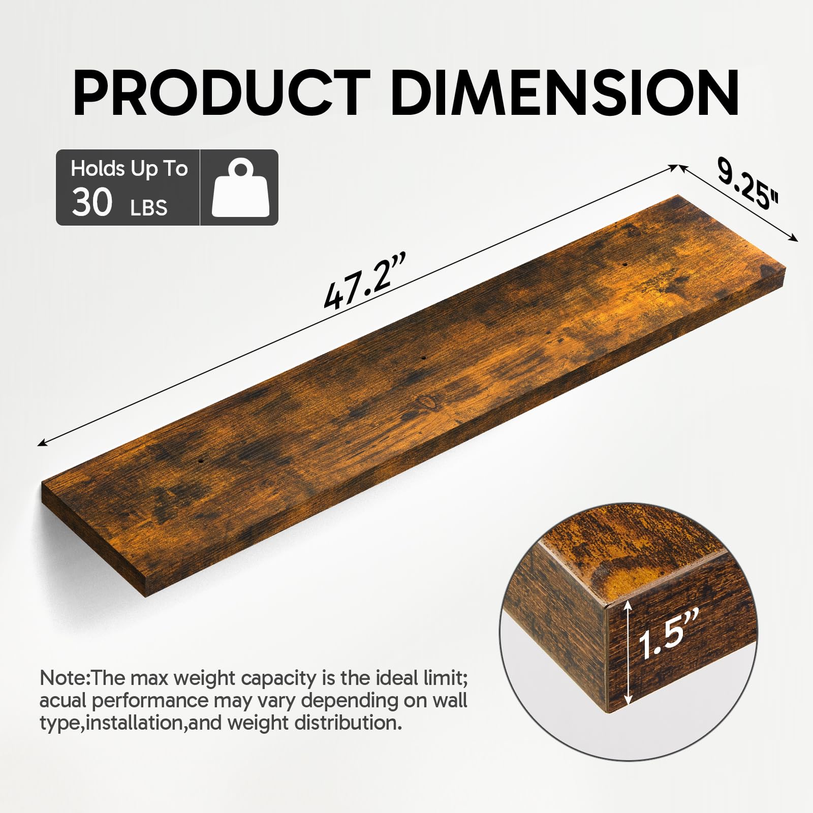 BAYKA bathroom setup with toiletries demonstrating moisture-resistant shelf benefits