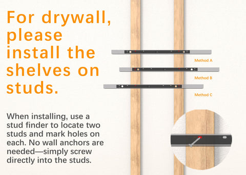 BAYKA side profile showing floating effect and concealed brackets