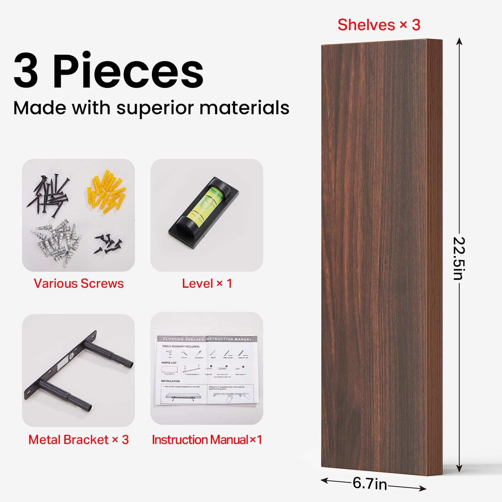 BAYKA side profile showing slim 1.1-inch height for sleek, low-profile aesthetic
