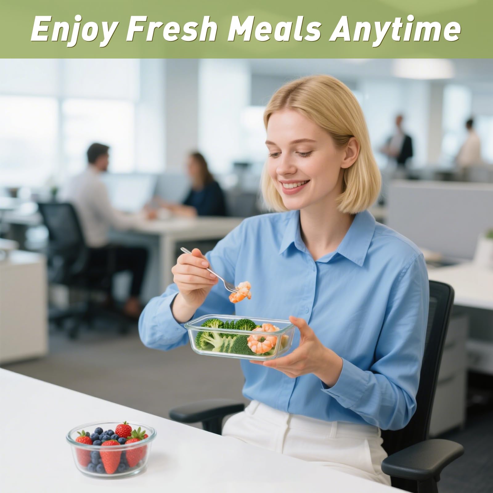 BAYZZ meal-prep lunchbox packed and ready to go, durable transport confidence