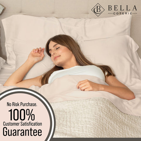 BC BELLA COTERIE label with OEKO-TEX tag proving certified safety