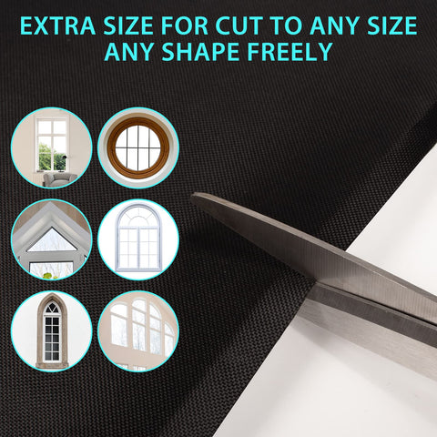 BCJJ adhesive hook-and-loop dots applied to window frame for quick no-drill installation