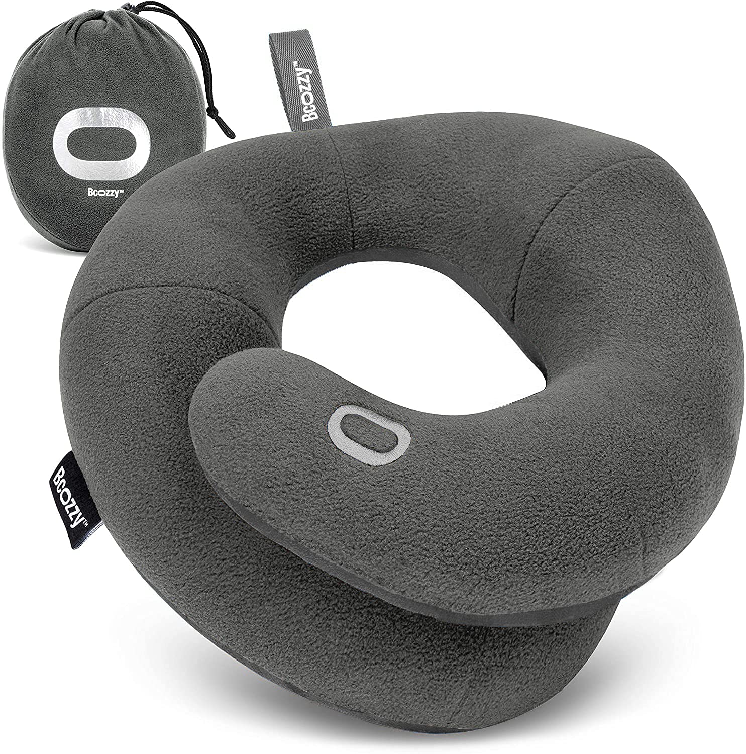 BCOZZY front view showing double-support arms and comfortable fit