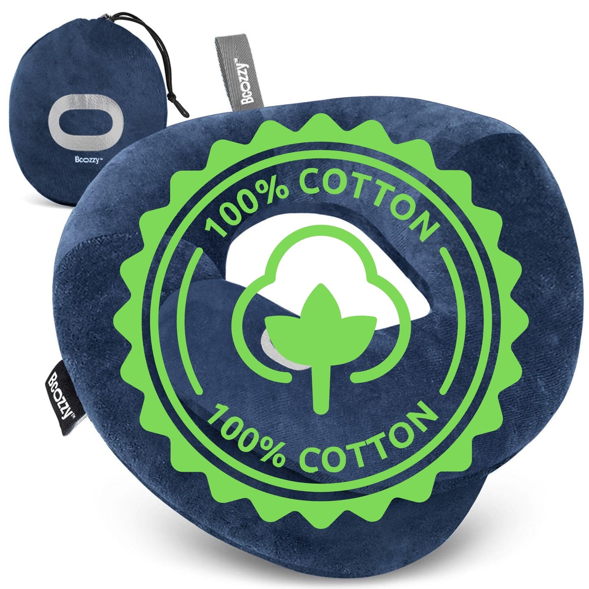 BCOZZY organic cotton close-up highlighting soft breathable fabric