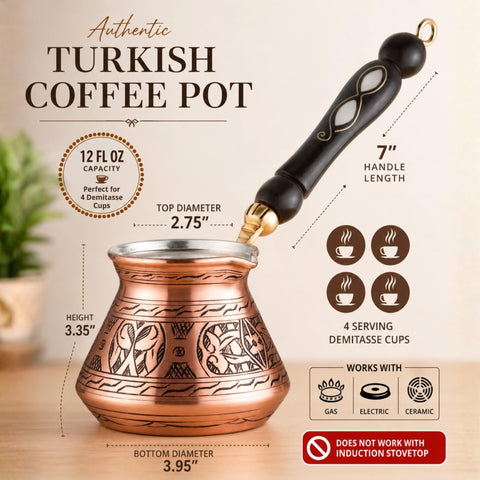 BCS wooden handle detail illustrating comfortable grip and safe pouring