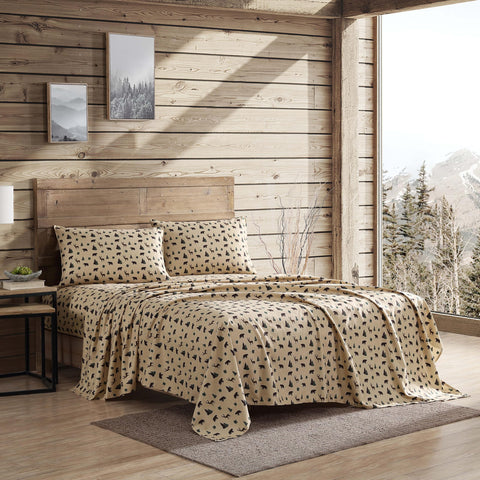 Beatrice Home Fashions close-up of brushed microfiber texture highlighting softness benefit
