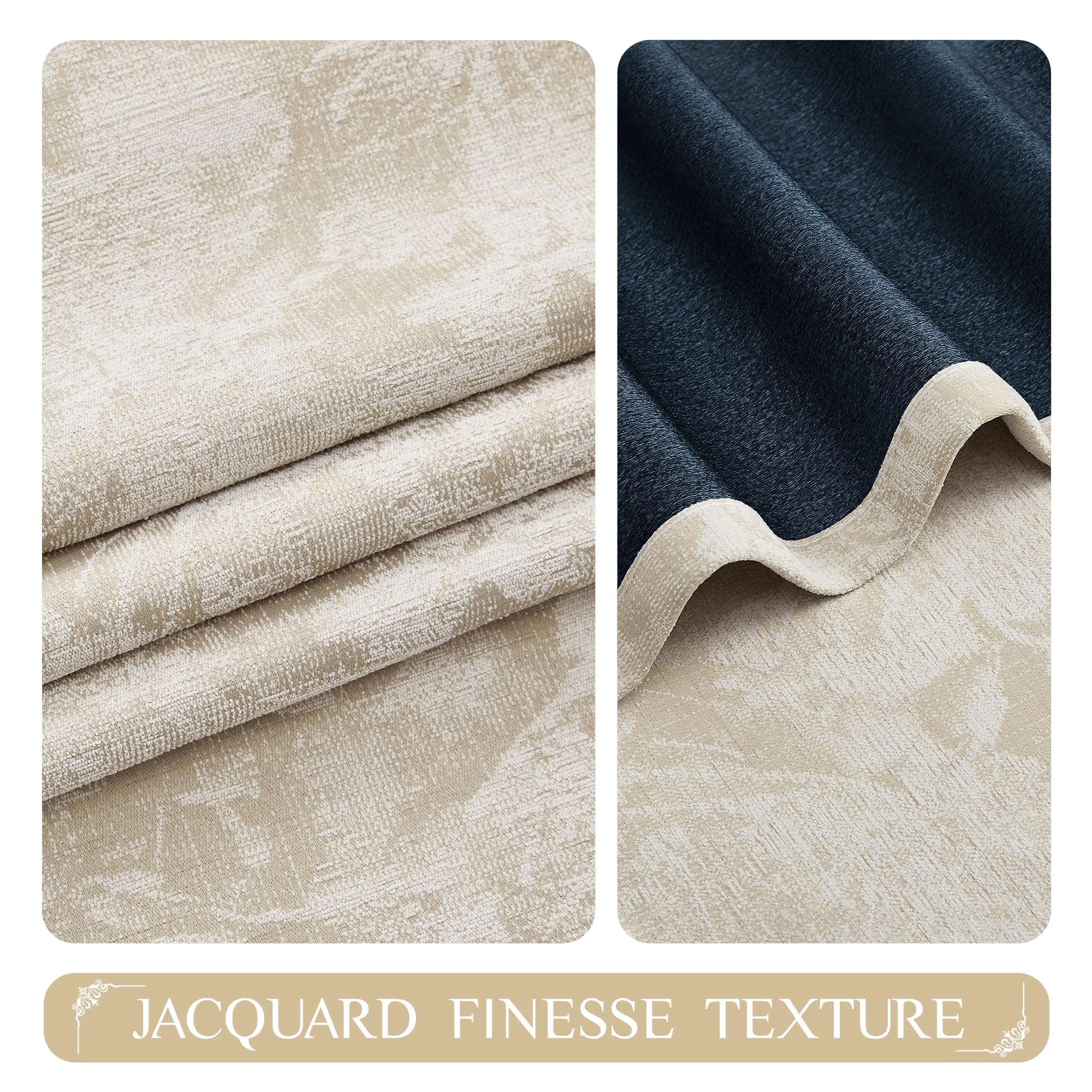 Beauoop close-up of chenille velvet texture highlighting softness and cozy feel