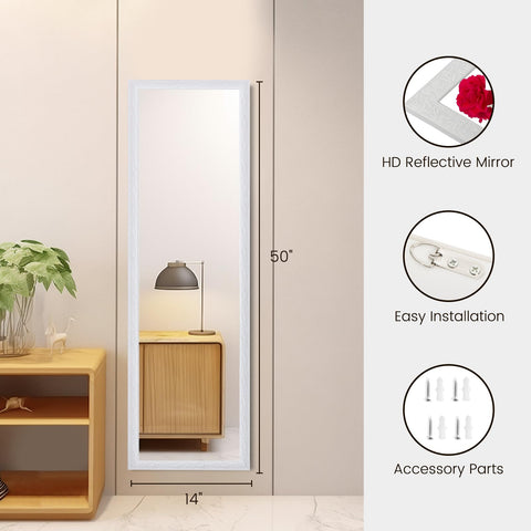 Beauty4U rear view showing double pendant hangers and hardware for stable wall mounting
