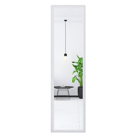 Beauty4U packaged mirror with included screws and instructions for easy installation
