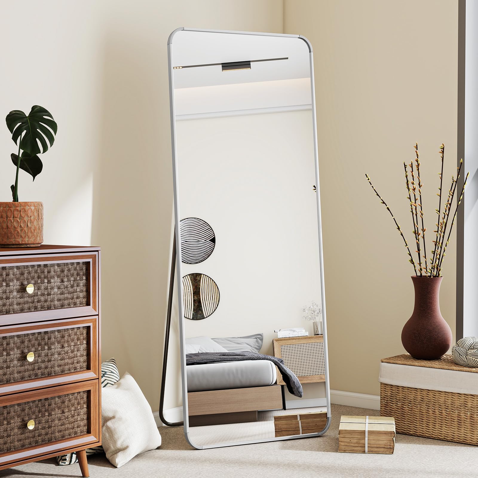 BEAUTYPEAK close-up of aluminum alloy frame highlighting sturdy slim finish benefit
