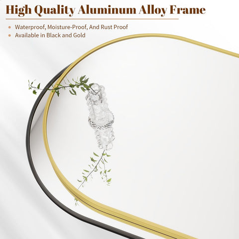 BEAUTYPEAK detail of HD shatter-proof glass showing clear distortion-free reflection