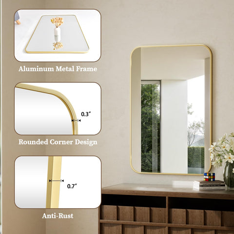 BEAUTYPEAK mirror reflecting makeup application with crisp detail and accuracy