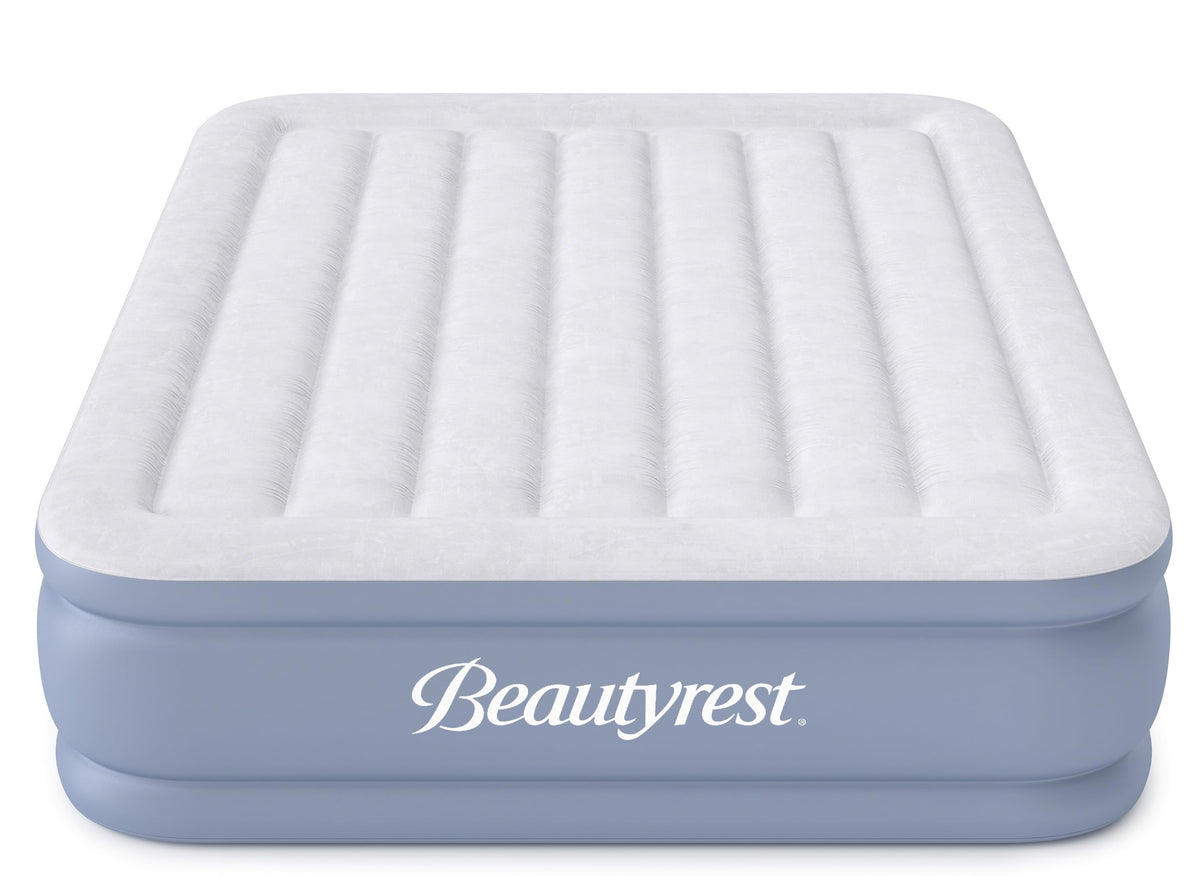 Beautyrest full mattress front view showing profile and hi-loft comfort